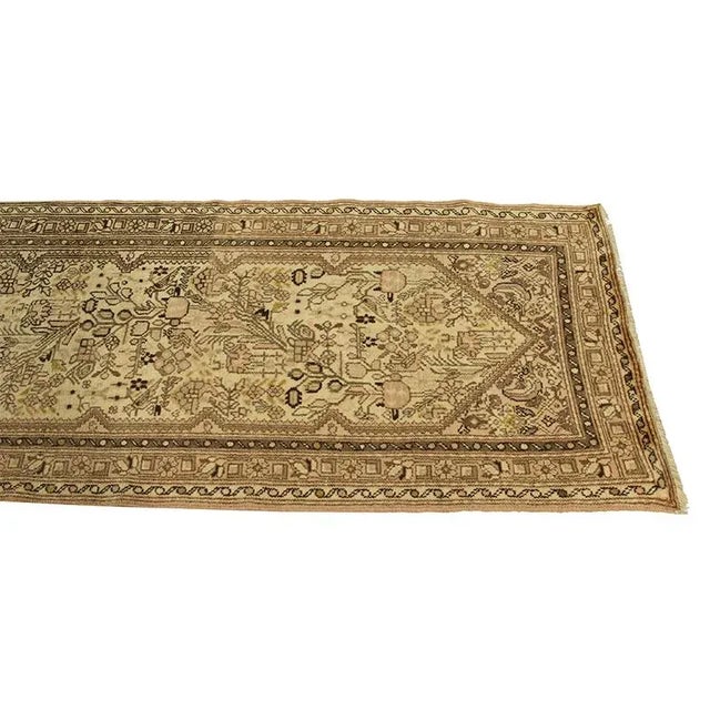 1950s 1950s Old Vintage Persian Tafrash Area Rug 2x16 For Sale - Image 5 of 11