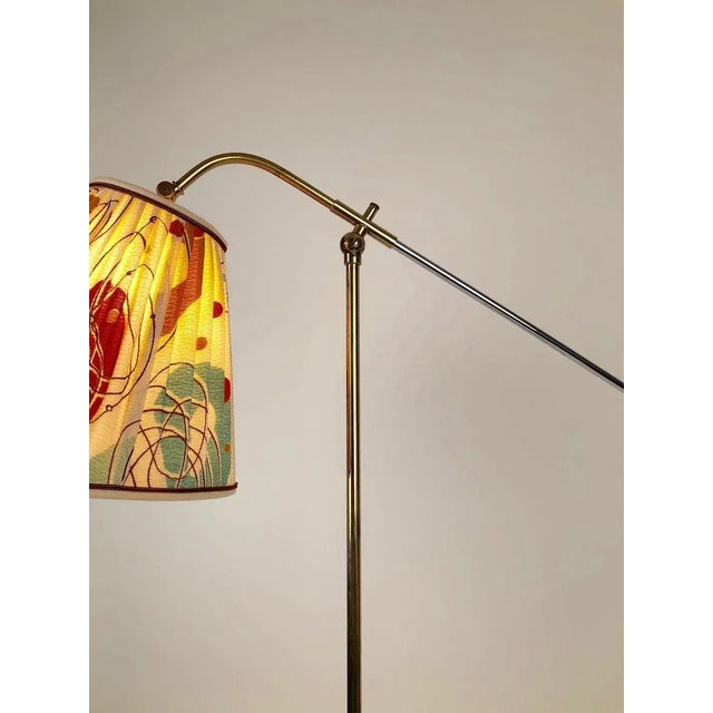 Mid-Century Modern Brass Floor Lamp from Rupert Nikoll, Austria, 1950s For Sale - Image 11 of 17