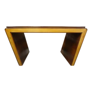 1950s Vintage Italian Modern Geometric Minimalist Center Table