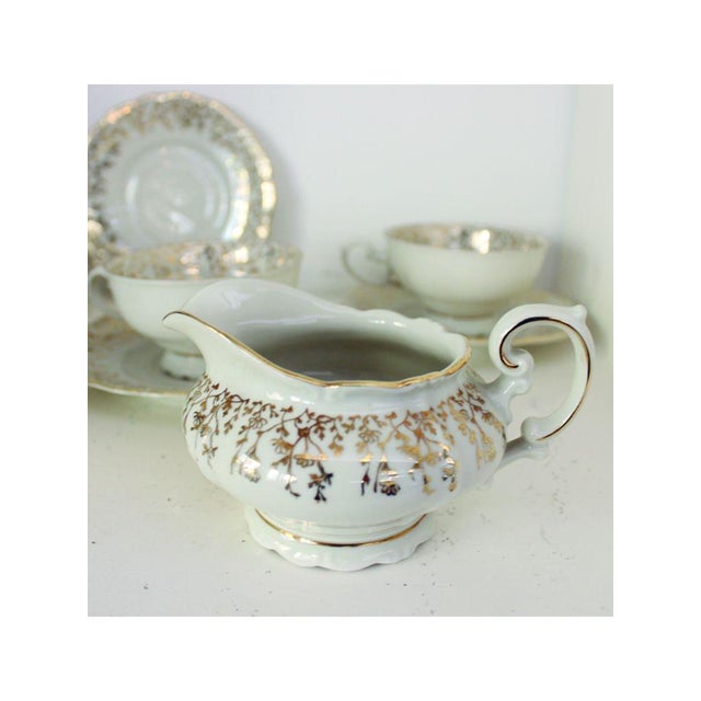 Ceramic Tea Set from Wunsiedel, Germany, 1950s, Set of 9 For Sale - Image 7 of 16