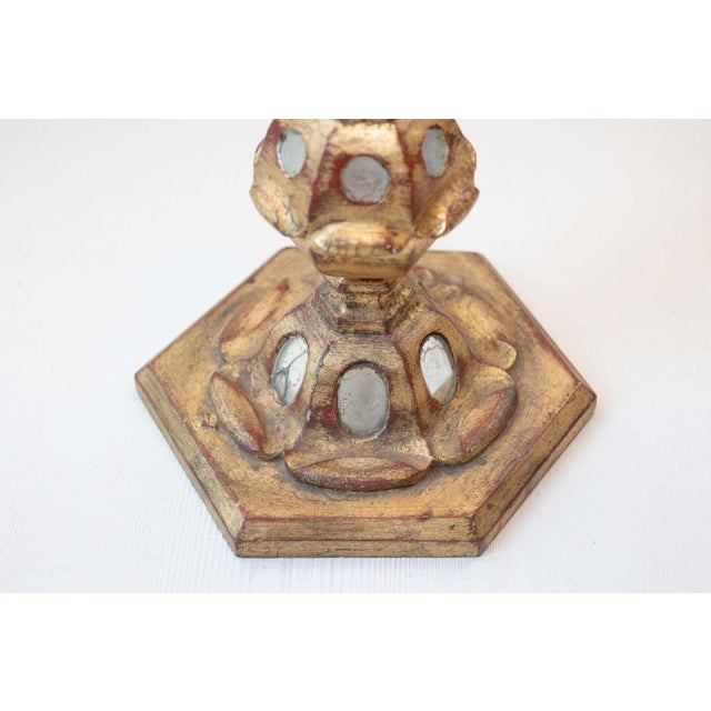 Wood Mid 20th Century French Lamp For Sale - Image 7 of 9