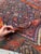 1970s Indigo Persian Sarab Diamond Lattice Runner Rug - 3'10" X 11'9" For Sale - Image 6 of 10
