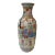 Vintage Chinese Ceramic White Porcelain Color People Graphic Vase For Sale