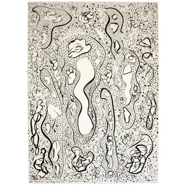 Dance is a beautiful artwork realized by Maurizio Gracceva in the 2017. Black and white ink on paper. Original title:...