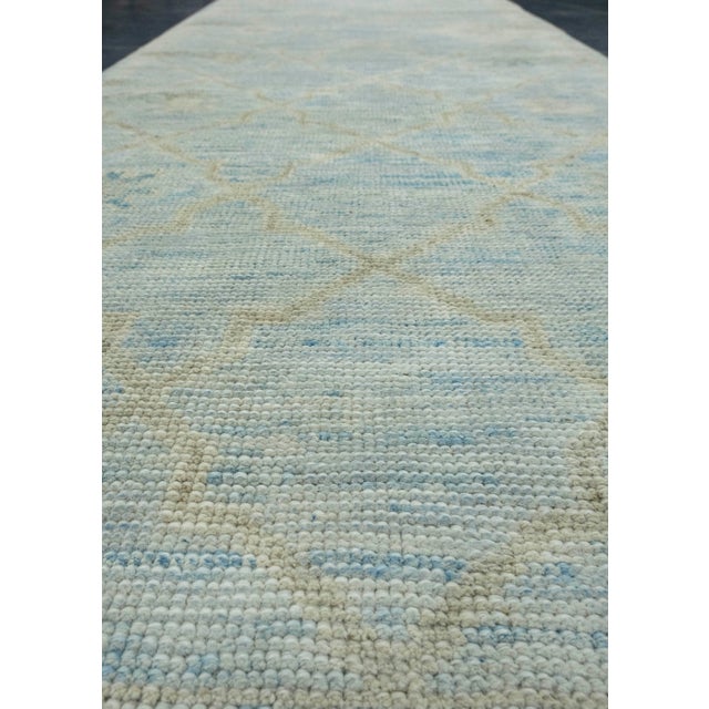 Early 21st Century Turkish Oushak Runner Rug 2'9" x 12'1" #17835 For Sale - Image 5 of 8