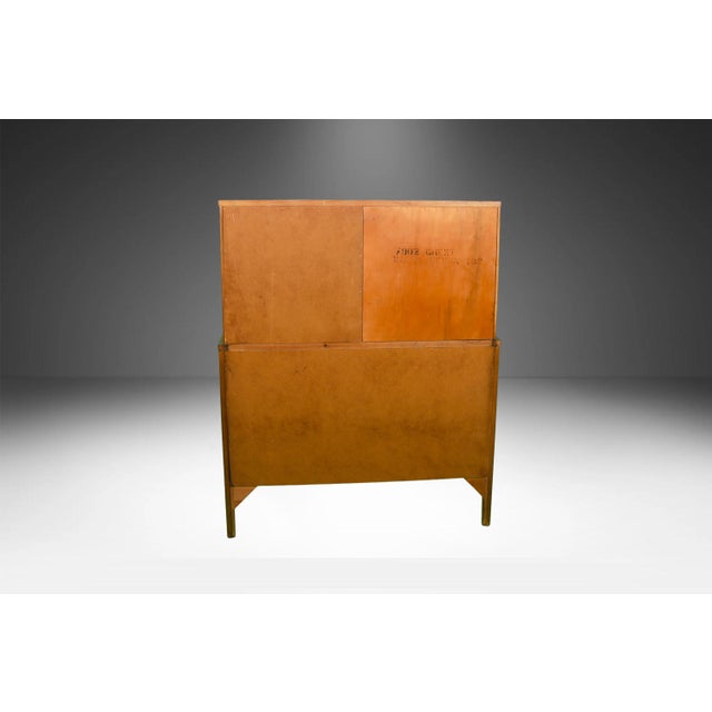 Mid Century Kent Coffey Perspecta Highboy Dresser For Sale - Image 13 of 15