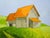 Hollister Barns, Lynne French California landscape oil painting. The signed original painting measures 11x14 on prepared,...
