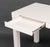 Early 21st Century Modern White Lacquered Parson's Desk For Sale - Image 5 of 7