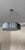 Urban Electric Company "Betty Hang" Handcrafted Scalloped Metal Drum Chandelier in Pewtere: The design was created through...