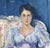 1980s Signed Steve LeBailly Original Tempera Master Study After Sargent's Lady Agnew Framed For Sale - Image 5 of 10