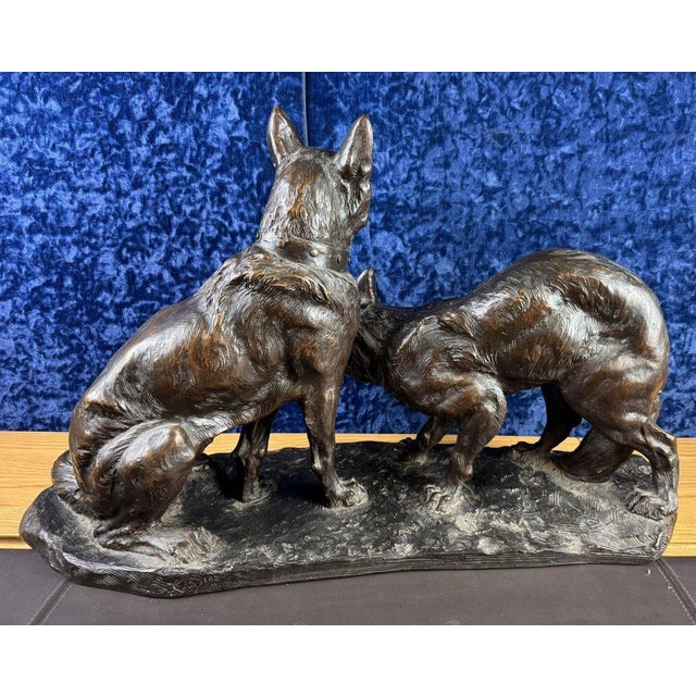 1920s Thomas François Cartier, Monumental Terracotta Group, 1920s, Ceramic For Sale - Image 5 of 10