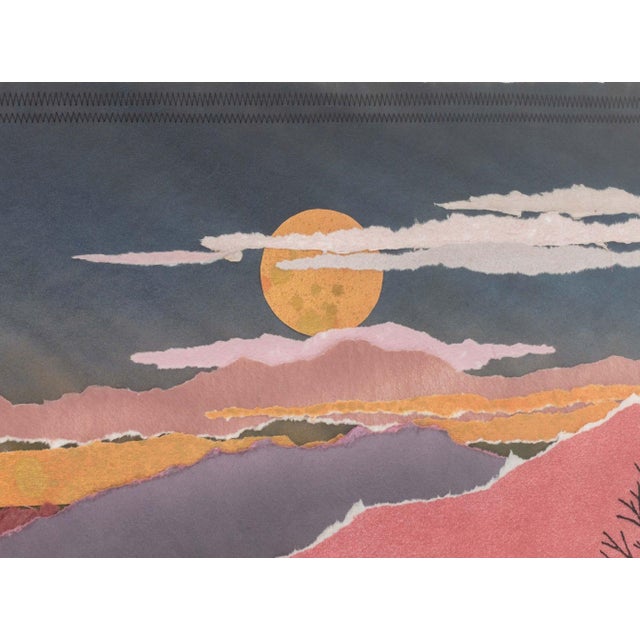 m.p. Marion "Landmarkings Diptych" Mixed Media For Sale - Image 15 of 18
