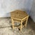 Gold Mid-Century Bamboo Hexagonal Side Table, 1970s For Sale - Image 8 of 8