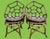 Wood Tommi Parzinger and Henry Olko for Willow and Reed Dining Chairs Labeled - Set of 2 For Sale - Image 7 of 9