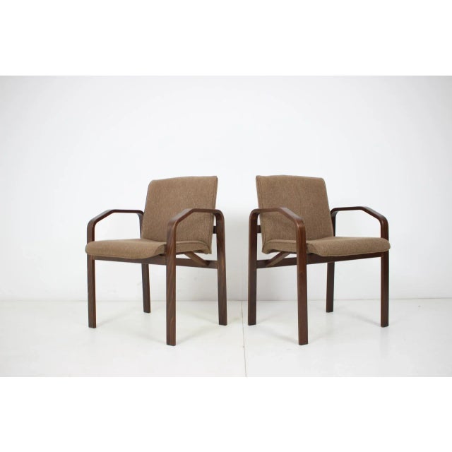 Lounge Chairs from Národní Podnik Holešov, 1993, Set of 6 For Sale - Image 10 of 14