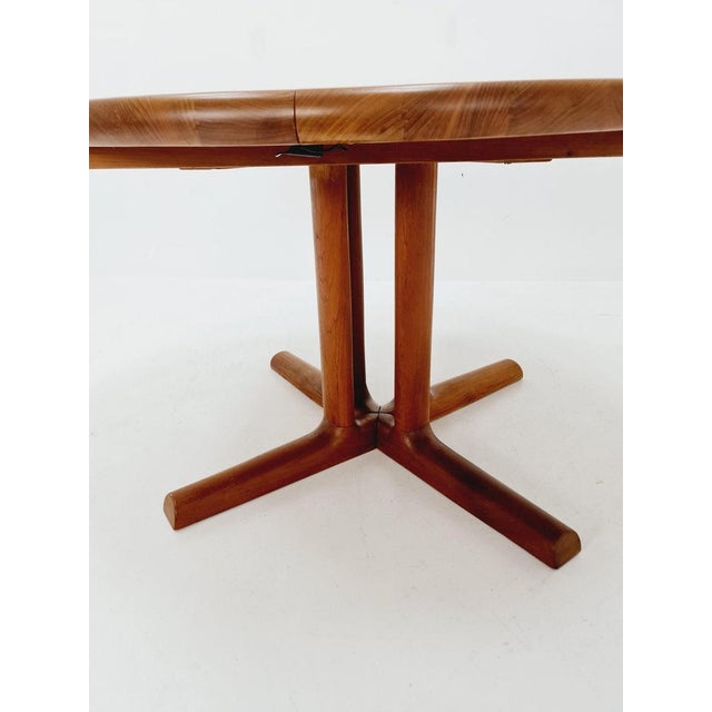 Wood Mid-Century Modern Danish Teak Dining Table from Dyrlund, 1970s For Sale - Image 7 of 11
