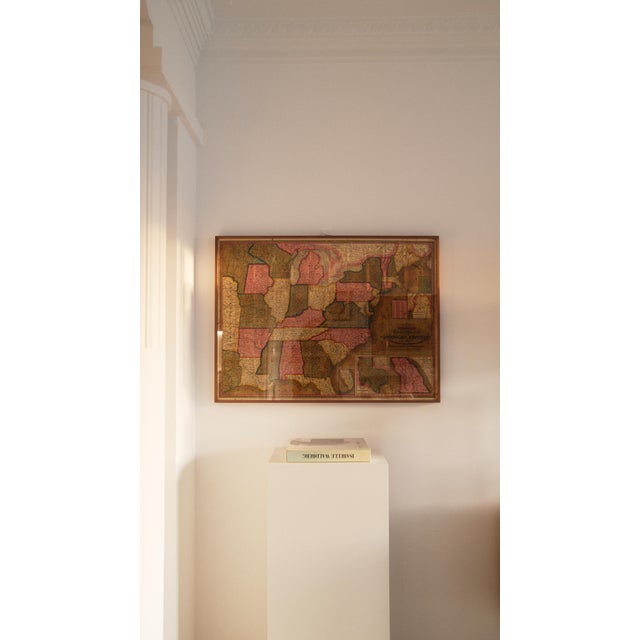 Paper Map of the American Republic by Samuel Augustus Mitchell, 1800s, Set of 2 For Sale - Image 7 of 7