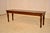 Victorian 19th Century English Oak Bench With Turned Legs For Sale - Image 3 of 10