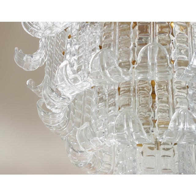 Fabio Ltd 21st Century Murano Felci Chandelier by Fabio LTD For Sale - Image 4 of 6
