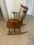 English Vintage Nichols & Stone Co Solid Maple Rocker Chair For Sale - Image 3 of 12