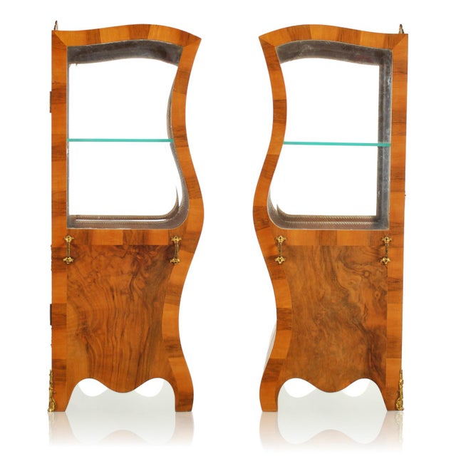 French Mid 20th Century French Sedan Chair Vitrine 28" Tall For Sale - Image 3 of 7