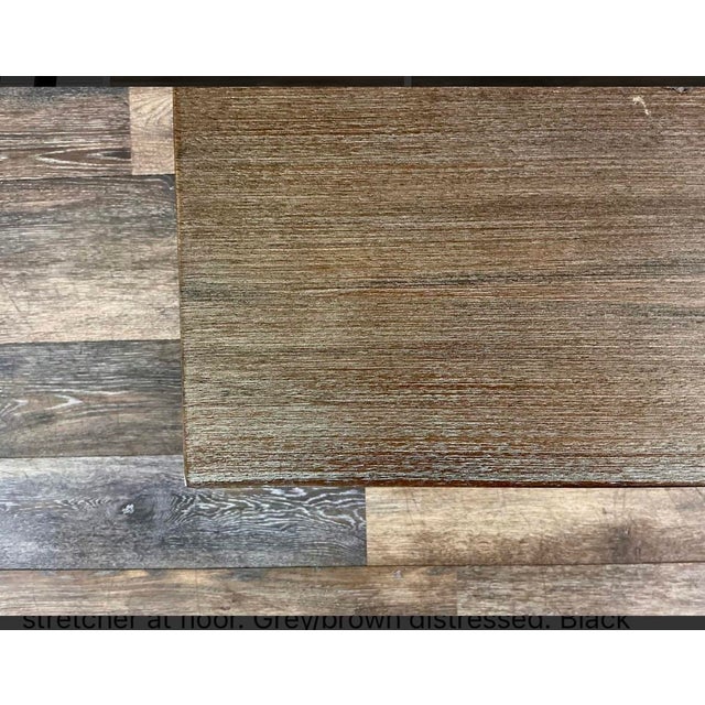 Lane Furniture Reclaimed Wood and Black Metal End Tables, Pair For Sale - Image 10 of 10