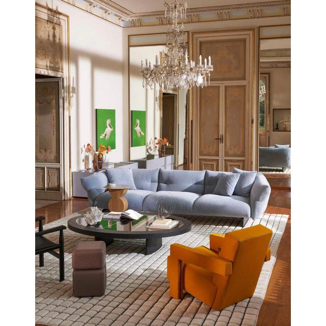 Mon-Cloud Sofa in Mid-Century Modern Fabric by Patricia Urquiola, Italy For Sale - Image 10 of 14