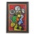 "My Friend Pablo Picasso" Titled Peter Keil Painting Framed For Sale