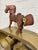 Mid-Century Modern Monumental Wood Carved Witco Style Free Standing Horse For Sale - Image 3 of 7