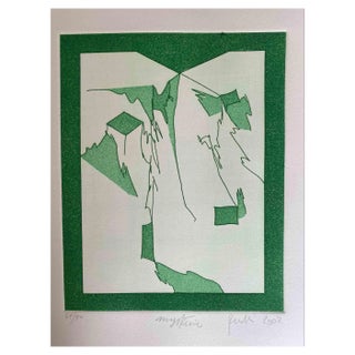 Achille Perilli, Motetti, Etching, 2002 For Sale