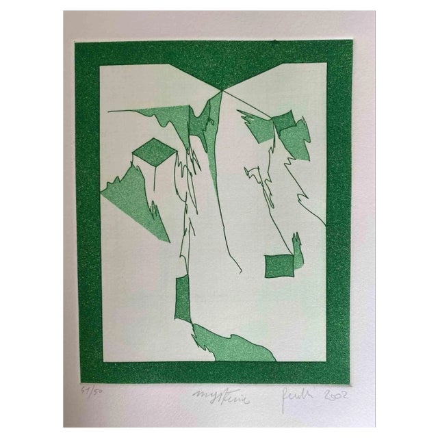 Achille Perilli, Motetti, Etching, 2002 For Sale