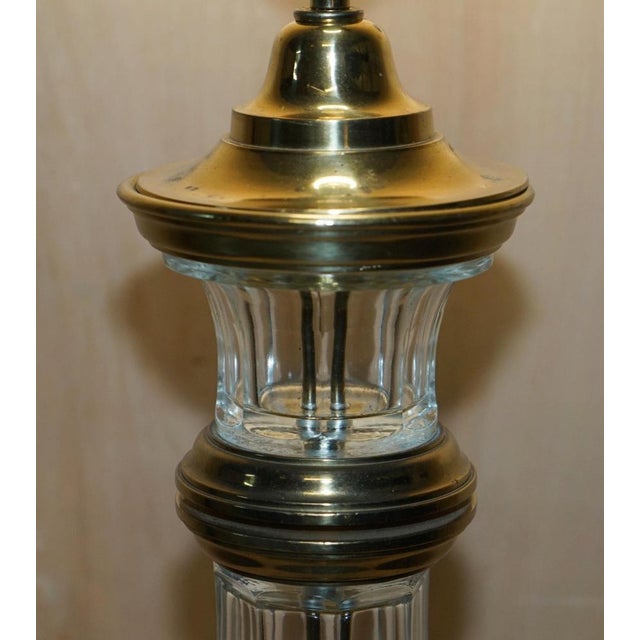 Large Vintage Glass Lighthouse Table Lamps, Set of 2 For Sale - Image 6 of 18