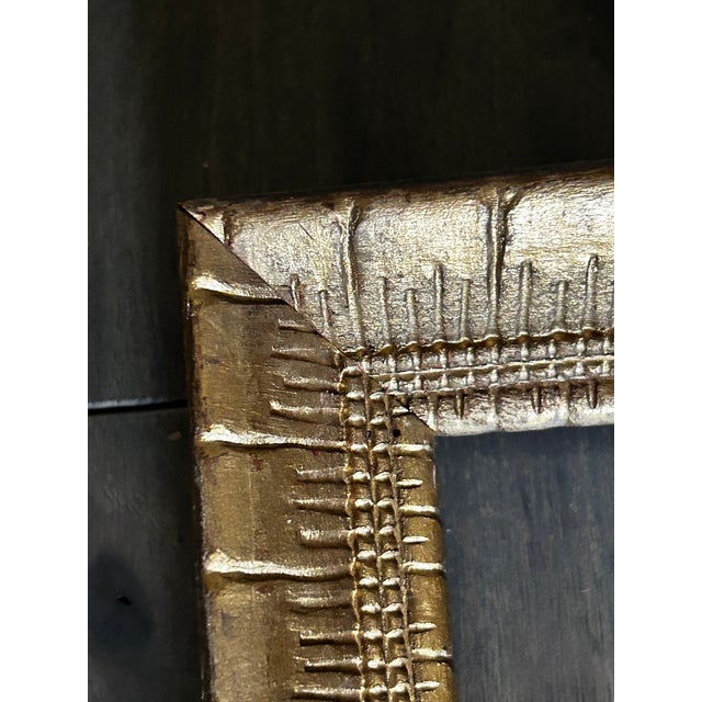 Vintage Wood Art Frames in Gold. Beautiful patina on frames that takes years to develop. Great for wall collage. 22" X 17...