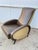 Set of Reclining Lounge Chair with Ottoman in Faux Leather, 1950s For Sale - Image 14 of 16