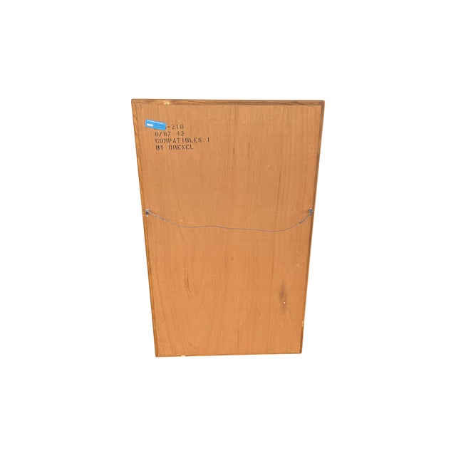 Wood Drexel Compatibles Wall Mirror For Sale - Image 7 of 12