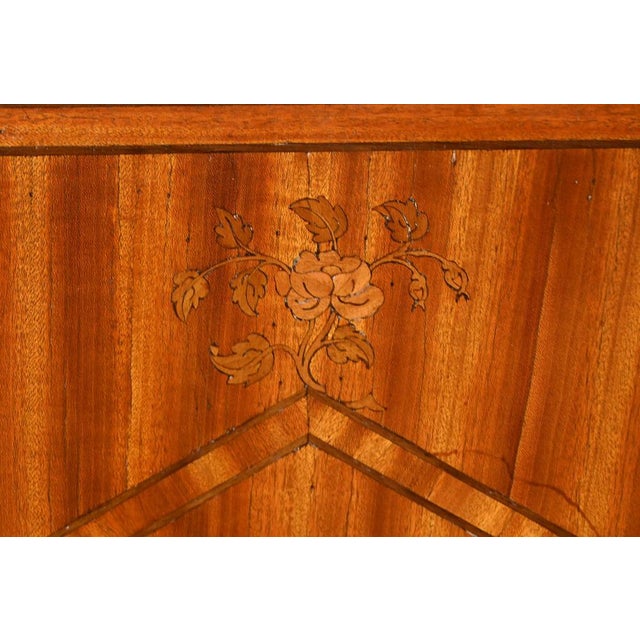 Vintage Bookcase in Flamed Mahogany For Sale - Image 10 of 18