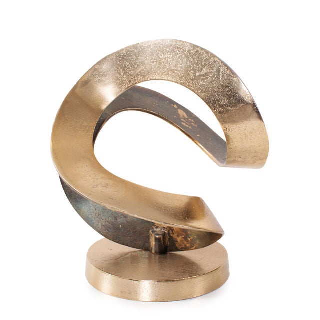 Kenneth Ludwig Chicago Yavner Sculpture in Cast Aluminum For Sale - Image 4 of 11