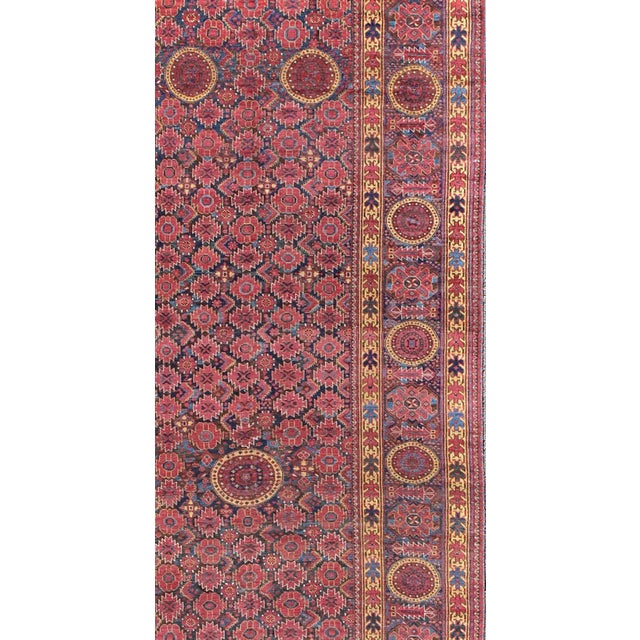 Keivan Woven Arts-Antique Beshir, Long Gallery Runner, rug/ This impressive antique Beshir rug displays an all-over...