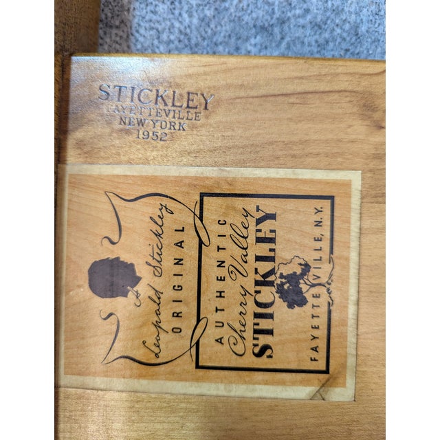 Mid 20th Century Stickley Cherry Valley Full Poster Bed - Colonial Revival Style For Sale - Image 10 of 13