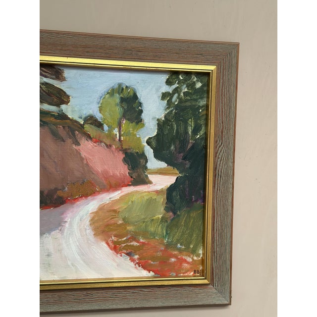 Bente Bjerregaard, Warm Day, France, 1982, Oil on Canvas, Framed For Sale - Image 13 of 18