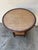 Boho Chic Palecek Vintage Boho Chic Bamboo and Rattan Round Accent Table in Excellent Condition For Sale - Image 3 of 8