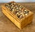 Vintage Boho Shell Encrusted Wood Box For Sale - Image 4 of 8