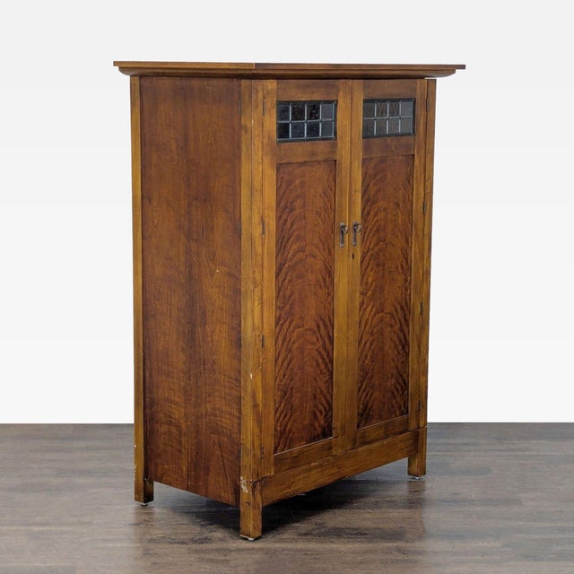 Pottery Barn Garrison Armoire, Attributed. Purchased in San Francisco for $1400. No makers labels visible. Dimensions...