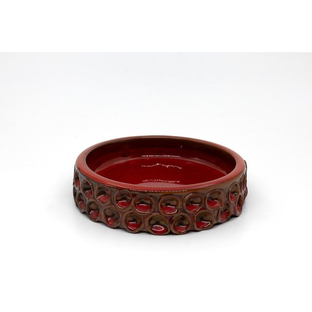 Mid-Century Norge Ceramic Bowl from ETK For Sale - Image 5 of 5