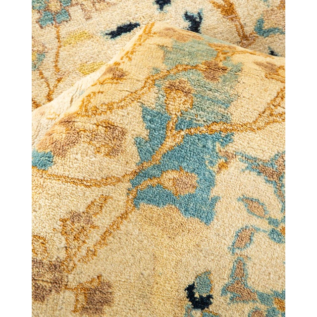 Textile Mogul, One-of-a-Kind Hand-Knotted Area Rug - Ivory, 8' 2" x 10' 3" For Sale - Image 7 of 8