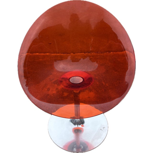 Italian Vintage Italian Designer Eros Swivel Armchairs by Philippe Starck for Kartell - A Pair For Sale - Image 3 of 12