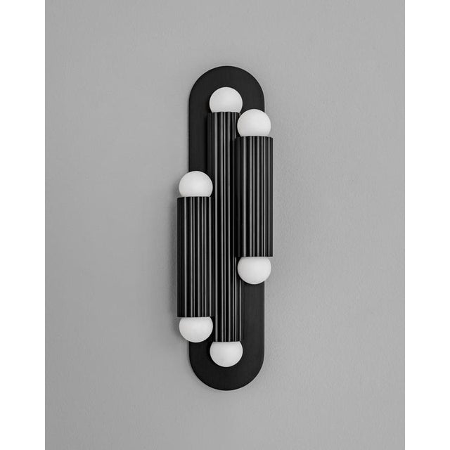 Contemporary Vesta Triple II Wall Sconce by Schwung For Sale - Image 3 of 18