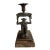Vintage Bronze Finish Monkey Candlestick on Marble Base – Hollywood Regency Style For Sale
