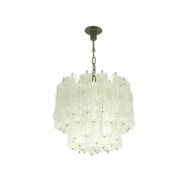 Mid-Century Modern Chandelier in Murano Glass by Toni Zuccheri for Venini, 1960s For Sale - Image 3 of 14