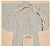 Japanese Matted 1927 Asian Japanese Kimono Fashion Design Woodblock For Sale - Image 3 of 5